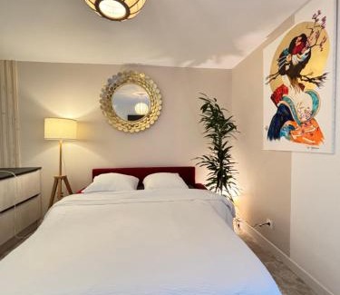 Epinal Apartment | Le Jardin Japonais Épinal avec terrasse