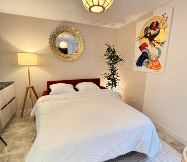 Epinal Apartment | Le Jardin Japonais Épinal avec terrasse