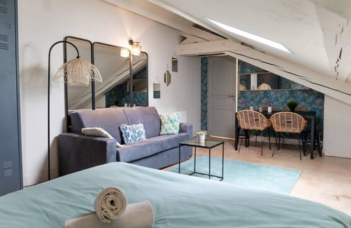 Villette Gare Apartment | Le Lafayette- Bohème chic 6 pers- Part Dieu