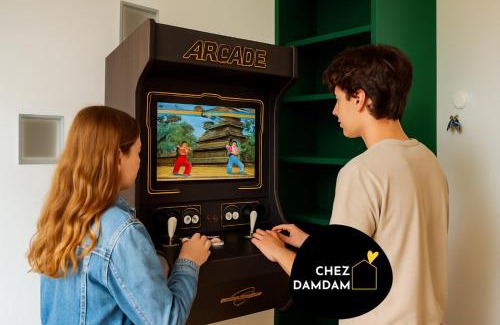 Saint-Denis Apartment | le Loft du Stade - 6 chambres - terrasse - arcade