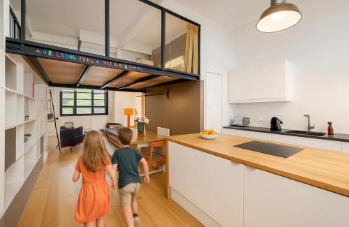 Saint-Denis Apartment | le Loft du Stade - 6 chambres - terrasse - arcade