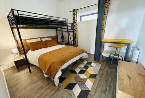 Neuville-de-Poitou Apartment | Le Loft Indus de Neuville- Futuroscope- Aquascope