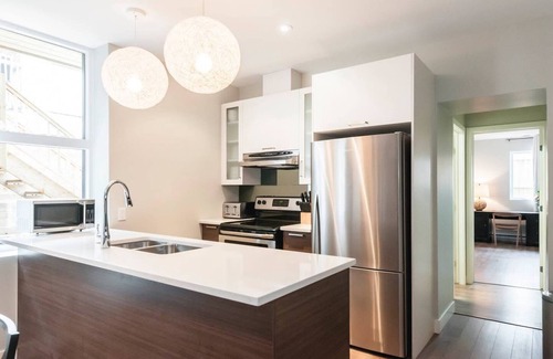 Plateau Mont Royal Apartment | Le Lounge: Spacious Apartment in Heart of the Plateau + Private Terrace