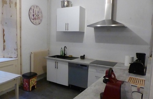 Rochefort-Montagne House | Le Lys holiday home, private courtyard and sauna.