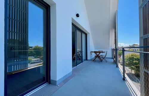 Saint-Pierre-Quiberon Apartment | Le Nid-4p-Wifi- Large Terrace-Parking