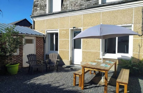 Fecamp House | Le Nid Colas", south courtyard/bicycles available