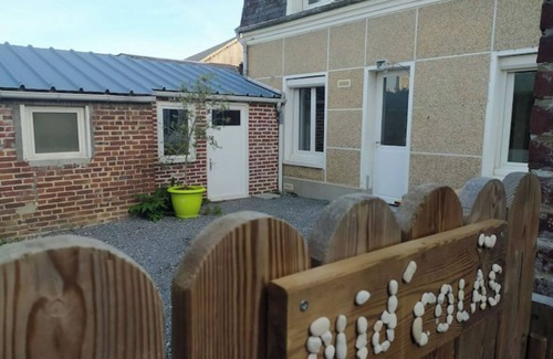 Fecamp House | Le Nid Colas", south courtyard/bicycles available