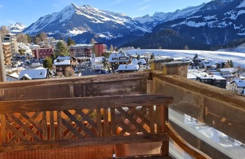 Leysin Apartment | Le Nid d'aigle apt 405 Leysin centre avec tarifs dégressifs et forfait piscine sauna jacuzzi en option