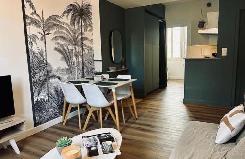 Sainte-Therese - Quineleu Apartment | Le Nid Vert, T2 cocooning à Rennes, proche gare