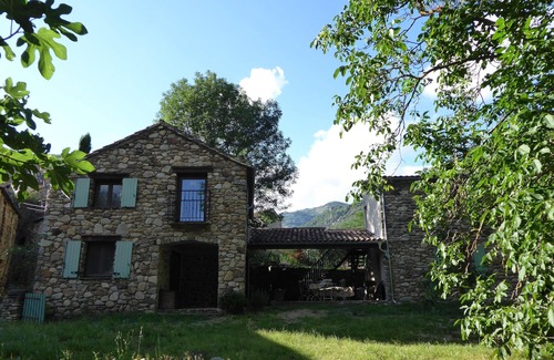 Saint-Vincent-d'Olargues House | Le Petit Moulin, tranquil renovated watermill