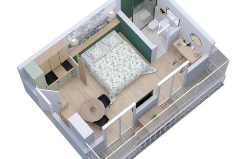 Le Fort Bloque Apartment | Le Phare Ouest - 80 m De La Mer - Vue Océan Sur Le Balcon - Entièrement Rénové - Internet Haut Débit - NOUVEAU