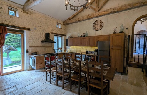 Saint-Aulais-la-Chapelle House | Le Ptit Manoir des Miroirs, charming 4-star gîte, private heated pool