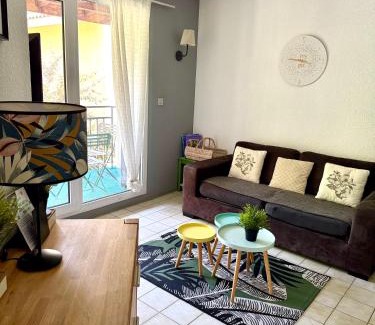 Digne-les-Bains Apartment | "Le refuge des bains" - Piscine partagée - Balcon