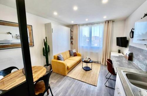 Houlgate Apartment | Le Refuge du Bord de Mer 2 pers- Studio avec parking à 500m de la mer