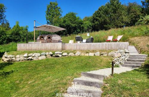 Gonneville-sur-Honfleur House | Le refuge Balte 4 - Nordic Spa with Wood Fire - Unique Experience