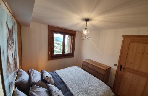 Montgellafrey Apartment | Le Repaire des Loups - Appart neuf 12 pers 4 chambres - location à la semaine