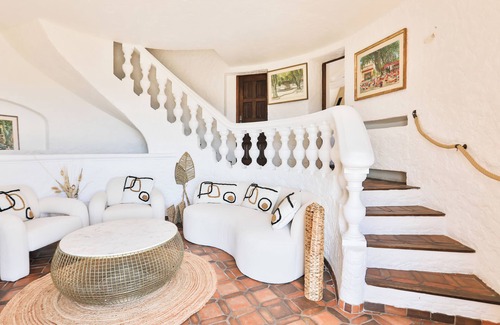 Ramatuelle Villa | Le Repaire. Vue mer à 180° sur Pampelonne, calme absolu.