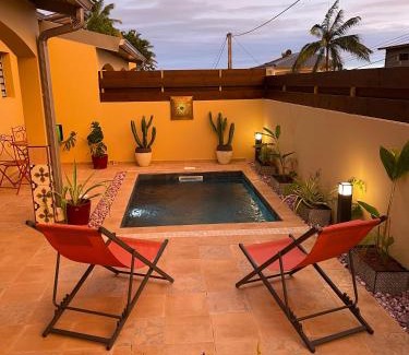 Montvert-les Bas House | Le Riad Private Pool Piscine privée
