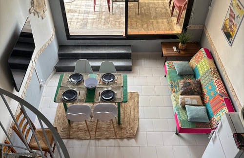 L'Ile-Rousse Apartment | Le Rocher - Front de mer - Appt pour 6 climatisé avec piscine