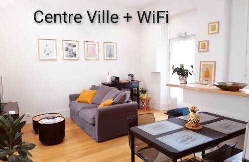 Faubourg North Apartment | Le SAMBIN-TERRASSE -CENTRE VILLE