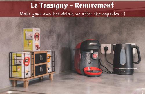 Remiremont Apartment | Le Tassigny 3 étoiles - Hyper-Centre Balneo Wifi Parking