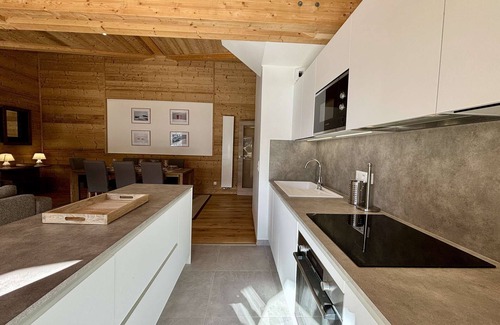 Chatel Apartment | Le Thélème A402: warm and view of the resort