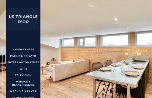 Mont-de-Marsan Apartment | Le Triangle d'Or - Élégance & Confort - Central