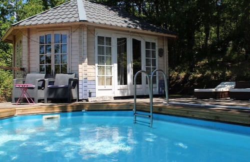 Lussas Cottage | Le Vallon des Etoiles⭐ "Cottage " Ardèche, Nature, Spa and Private swimming pool