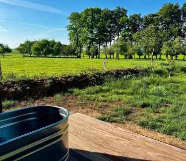 Valliquerville Cabin | Le Vert d'Orezza-Bain nordique privatif