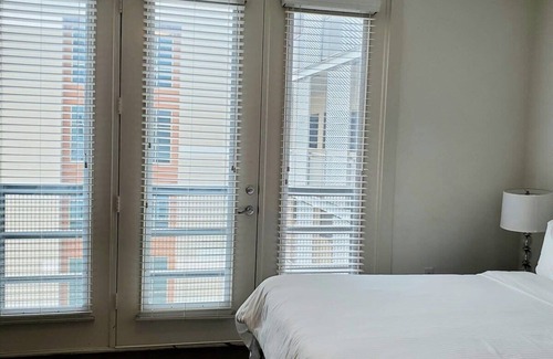 Legacy Park Apartment | LegacyWest|Corporate|Studio|Courtyard View
