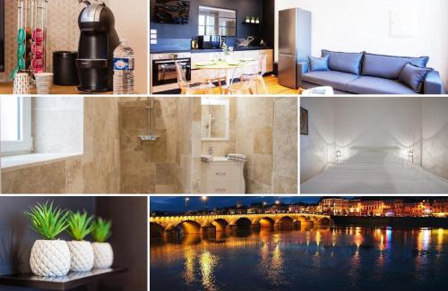 Saint-Laurent-sur-Saone Apartment | Legend - Le Saint Laurent - Parking - Wifi - 24/7 - cosy
