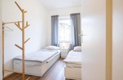 Bohlitz-Ehrenberg Apartment | LeHaStays - Apartment Leipzig I 4 Einzelbetten