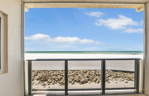 South Island Condo | Leonardo Arms. Gorgeous Views. Direct Gulf-front. End Unit.