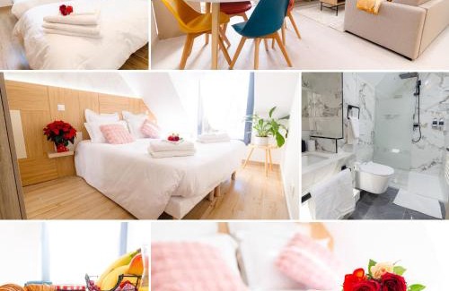 Bonnieres-sur-Seine Apartment | Les bonn'apparts sur seine - La spacieuse - Famillial 6pers - Parking