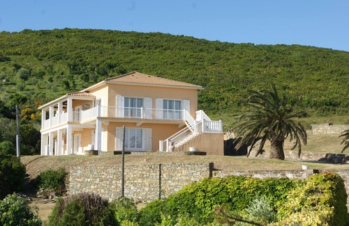 Porticciolo Apartment | Les Citronniers - View on the sea and the little harbor of Santa Severa