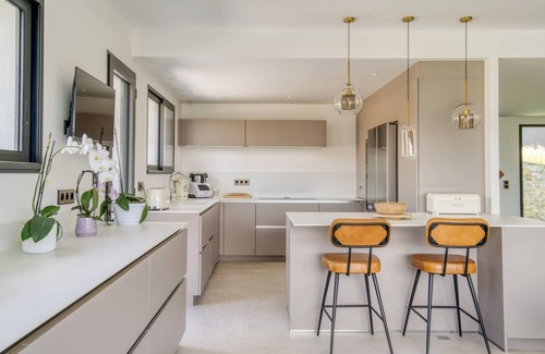 La Napoule House | Les Crêtes : Villa 4 chambres, piscine et vue mer, 5mn des plages