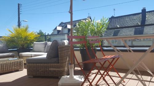 Rotheneuf-Le Pont Apartment | Les Cyprès - Appt avec terrasse proche plage