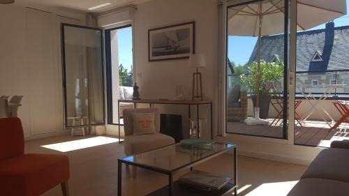 Rotheneuf-Le Pont Apartment | Les Cyprès - Appt avec terrasse proche plage