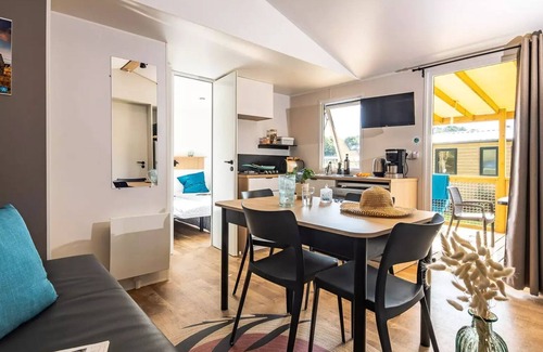 Monterblanc House | Les Jardins du Morbihan campsite* - Mobile home Select TV LV Clim Plancha 4 Rooms 6 people