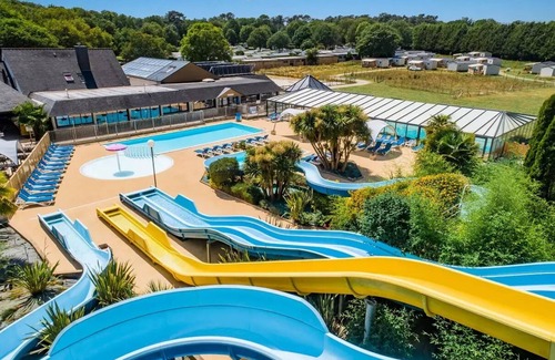 Monterblanc House | Les Jardins du Morbihan campsite* - Mobile home Select TV LV Clim Plancha 4 Rooms 6 people