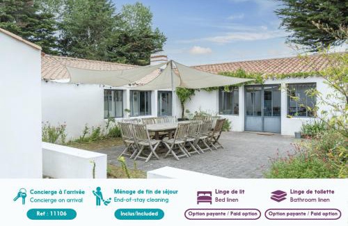 Notre-Dame-de-Monts House | Les Joublanchas : Maison familiale mer et campagne pour 16