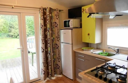 Gamaches House | Les Marguerites Campsite*** - Mobile home Standard Louisiane 3 rooms 4 people