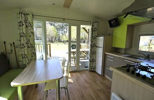 Gamaches House | Les Marguerites Campsite*** - Mobile home Standard Louisiane 3 rooms 4 people