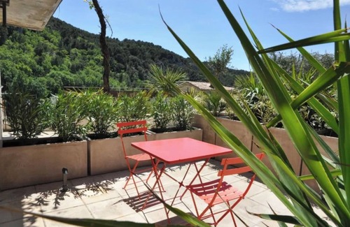 La Roque-Alric Villa | Les Oliviers - Loft with private pool
