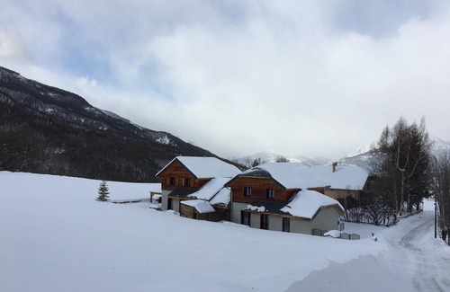 Les Orres Ski Chalet | LES ORRES (05 HAUTES ALPES) CHALET TRES'ORRES (12 people) with south-facing terrace