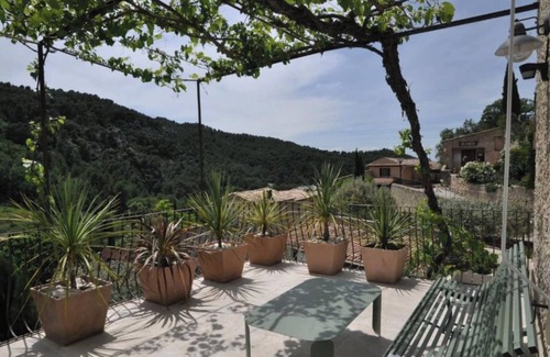 La Roque-Alric Villa | Les Palmiers - House with swimming pool