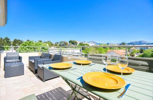 Bonneveine Apartment | Les Terrasses Borely - Bel appart 1 ch avec clim