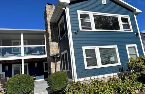 Brookfield House | Level, Direct Lakefront, Expansive Western Views, Beach On Candlewood Lake