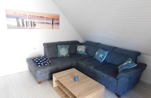 Waddewarden Apartment | Lichtblick Familienunterkunft für bis zu 5 Personen, mit Großer Sonnenterrasse