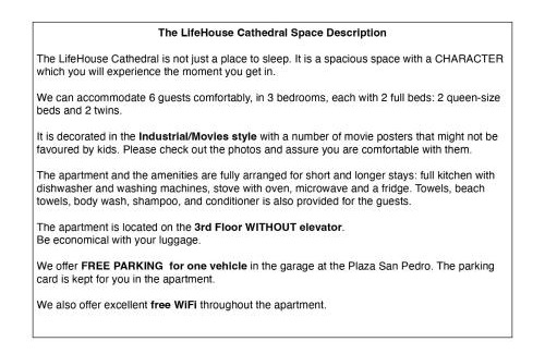Almeria Centro Apartment | LifeHouse Cathedral * Free Parking* SuperiorWiFi*